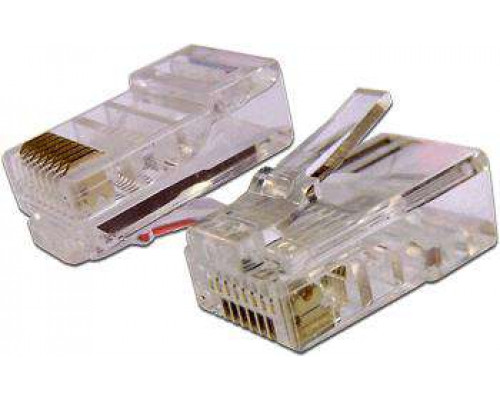 Вилка TWT, RJ45, кат. 5е, неэкр., 100 шт