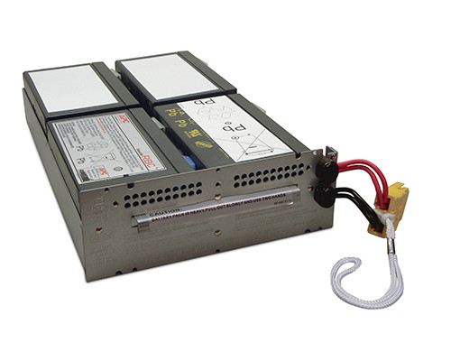 Аккумулятор для ИБП APC, 83х343х216 мм (ВхШхГ),  свинцово-кислотный с загущенным электролитом, 432 Ач, цвет: чёрный, (APCRBC133)