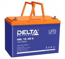 Аккумулятор для ИБП Delta Battery HRL-X, 215х169х306 мм (ВхШхГ),  необслуживаемый свинцово-кислотный,  12V/90 Ач, цвет: синий, (HRL 12-90 X)