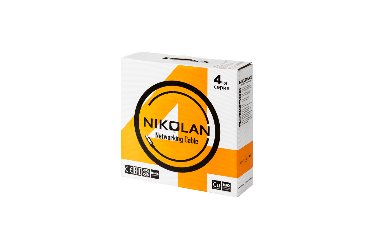 Nikolan f utp 4 пары кат 5e. NIKOLAN U/UTP 4 пары кат.5e. Кабель Николан. NKL 4240a-GY диаметр. NIKOLAN NKL 4200c-or кабель.