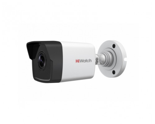 Сетевая IP видеокамера HiWatch, корпусная, улица, 4Мп, 1/3’, 2560х1440, ИК, цв:0,01лк, об-в:4мм, DS-I400(B) (4 mm)