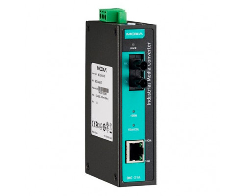 Медиаконвертер MOXA IMC-21A-M-ST-T