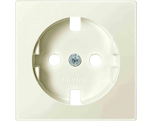 Лиц. панель розеточная Merten Antique/Artec, 1х Schuko, плоская, внутренняя, цвет: бежевый, без усиленной защиты против случайного прикосновения, для