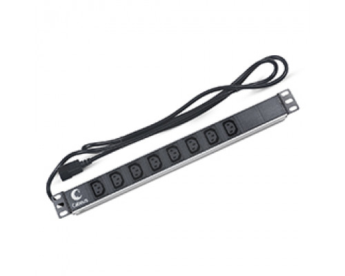 Блок розеток для 19" шкафов 10А Cabeus PDU-8I-2IEC 8 розеток