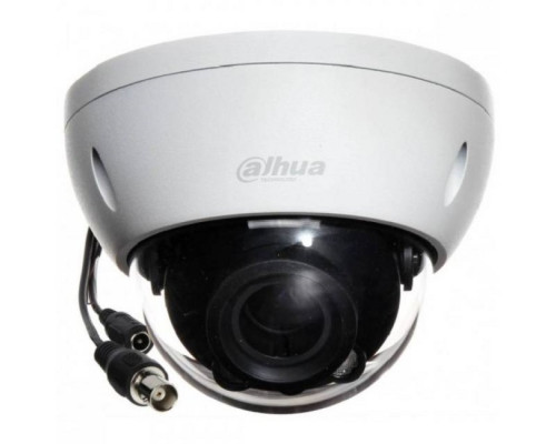 Видеокамера HDCVI Dahua, купольная, помещ./улица, 4 Мп, 1/3’, 1920х1080, 25к/с, ИК-фильтр, цв: 0,03лк, объе-в: 2,7-13,5мм, DH-HAC-HDBW1400RP-VF-27135