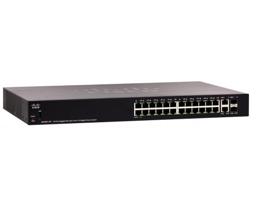 Коммутатор Cisco Small Business SG250X-24P-K9-EU