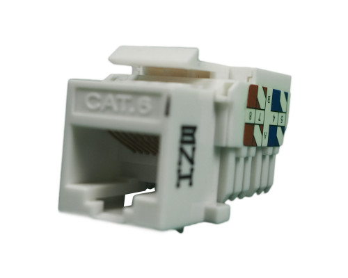 Модуль универсальный BNH, keystone, 1хRJ45, Krone, кат. 6, неэкр., 1 шт, цвет: белый