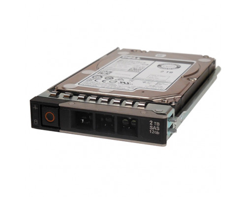 Жесткий диск Dell 2TB 7200rpm NL SAS 12Gbps 512n 2.5inch Hot-plug, 400-ASHP