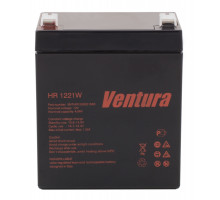 Аккумулятор для ИБП Ventura HR, 107х70х90 мм (ВхШхГ),  Необслуживаемый свинцово-кислотный,  12V/4,5 Ач, цвет: чёрный, (HR 1221W)