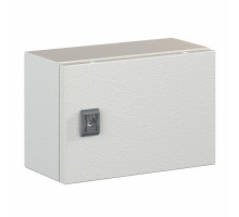 Шкаф электротехнический настенный DKC ST, IP66, 200х300х150 мм (ВхШхГ), дверь: металл, сталь, цвет: серый