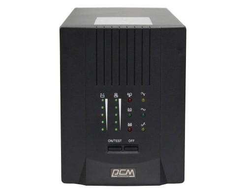ИБП Powercom Smart King PRO+, 2000ВА, линейно-интерактивный, напольный, 170х450х226 (ШхГхВ), 230V,  однофазный, Ethernet, (SPT-2000)