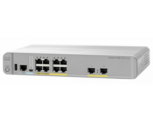 Коммутатор Cisco Catalyst WS-C3560CX-8PT-S