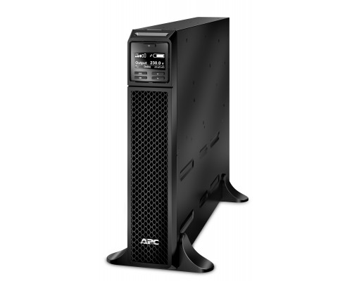 ИБП APC Smart-UPS SRT, 2200ВА, шнур 2,44 метра, онлайн, универсальный, 432х584х85 (ШхГхВ), 230V,  однофазный, Ethernet, (SRT2200XLI)