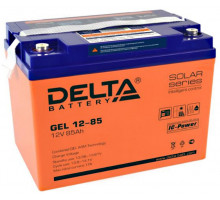 Аккумулятор для ИБП Delta Battery GEL, 260х168х219 мм (ВхШхГ),  необслуживаемый электролитный,  12V/85 Ач, цвет: жёлтый, (GEL 12-85)