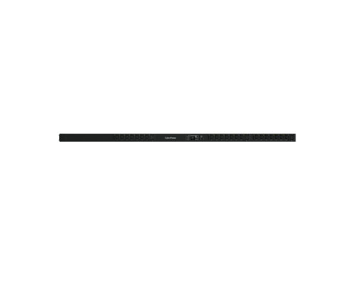 Блок силовых розеток CyberPower Switched, IEC 320 C13 х 21, IEC 60320 С19 х 3, вход IEC 60309, шнур 3 м, 1665х56х48 мм (ВхШхГ), 16А, RJ45, ЖК-дисплей,