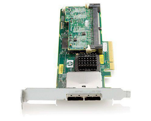Контроллер HP Smart Array P411/1G FBWC 2-ports Ext PCIe x8 SAS RAID Controller 572531-B21