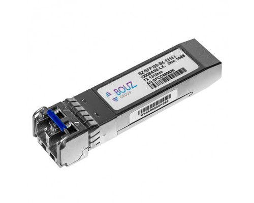 Модуль BOUZ, SFP 100M до 2км, Tx 1310нм, MM, LC, DDM, индустриальный