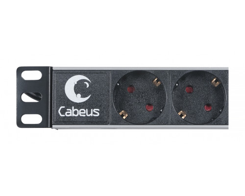 Блок евророзеток для 19" шкафов 10А Cabeus PDU-9P-2IEC 9 розеток