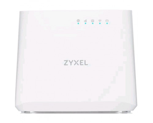 Маршрутизатор ZyXEL, портов: 4, LAN: 3, WAN: 1, скорость мб/с: 300, антенн: 6, USB: Нет, 163,5х146,6х72,2 мм (ВхШхГ), цвет: белый, ток 1А, micro-SIM,