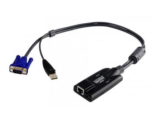 Переходник Aten, RJ45/HDB-15/USB(Type A), 230 х 430 х 900 мм, (KA7170-AX)