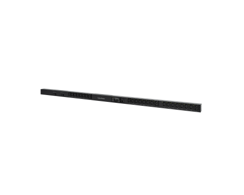 Блок силовых розеток CyberPower SW MBO, IEC 320 C13 х 21, IEC 60320 С19 х 3, вход IEC 60309, шнур 3 м, 1665х56х48 мм (ВхШхГ), 32А, RJ45, ЖК-дисплей, ч