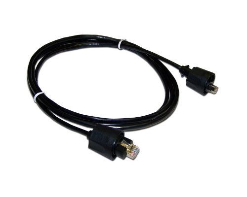 Шнур комм. Lanmaster, кат. 6, экр., FTP, RJ45/RJ45, PVC, 1м, чёрный