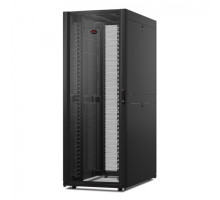 Шкаф серверный напольный APC NetShelter SX, IP20, 48U, 2258х750х1200 мм (ВхШхГ), дверь: перфорация, боковая панель: сплошная съемная, разборный, цвет: