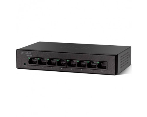 Коммутатор Cisco Small Business SG110D-08HP-EU
