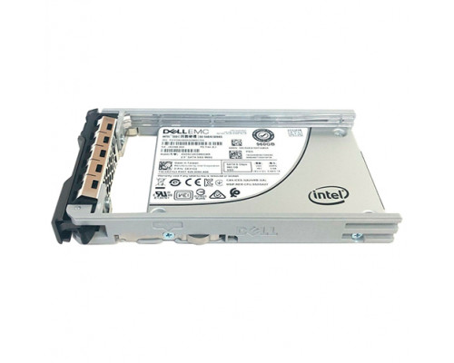 Накопитель SSD Dell 960GB SATA Read Intensive 6Gbps 512e 2.5in Hot Plug, 400-BDPT