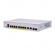 Коммутатор Cisco CBS250-8FP-E-2G