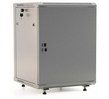 Шкаф телекоммуникационный настенный Hyperline TWB-FC, 19", 18U, 920х600х600 мм (ВхШхГ), дверь: металл, разборный, цвет: серый