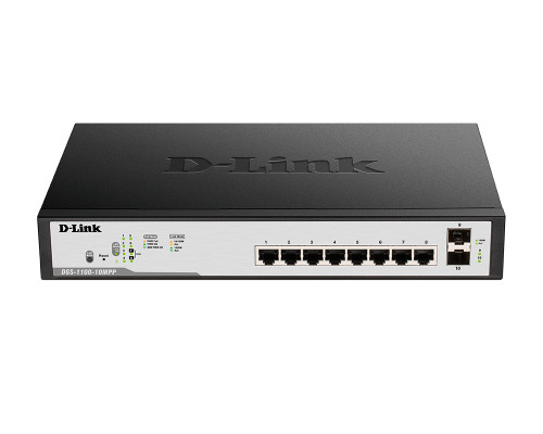 Коммутатор D-Link, DGS-1100-10MPP/C1A