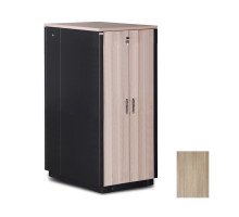 Шкаф телекоммуникационный напольный Lande SOUNDPROOF, IP20, 42U, 2110х750х1130 мм (ВхШхГ), дверь: двойная распашная, шпон, боковая панель: сплошная съ