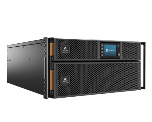ИБП Vertiv GXT5, 1500ВА, встроенный байпас, онлайн, универсальный, 470х430х85 (ШхГхВ), 230V,  однофазный, Ethernet, (GXT5-1500IRT2UXLE)