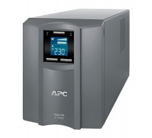 (Архив)ИБП APC Smart-UPS C, 1000ВА, линейно-интерактивные, напольный, 1 х, АКБ: с акб, 171х439х219 (ШхГхВ), 230V,  однофазный, Ethernet, (SMC1000I-RS)