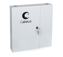 Cabeus FO-WL-8ST-K Бокс оптический настенный на 8 ST(FC) со сплайс-кассетой (без пигтейлов и проходных адаптеров)