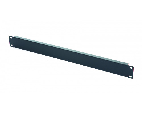Фальш-панель Eurolan, неперфорированная, 19&quot;, 5U, 221,5х482,6х10 мм (ВхШхГ), плоская, цвет: чёрный