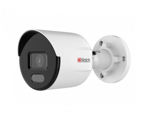 Сетевая IP видеокамера HiWatch, корпусная, улица, 4Мп, 1/3’, 2560х1440, цв:0,001лк, об-в:4мм, DS-I450L(B) (4 mm)