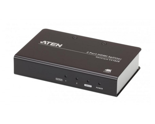 Разветвитель Aten, портов: 2, HDMI (Type A), (VS182B-AT-G)