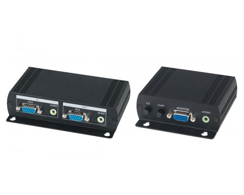 Комплект SC&T, RJ45, приёмник+передатчик, D-sub 15, (VE02AL)