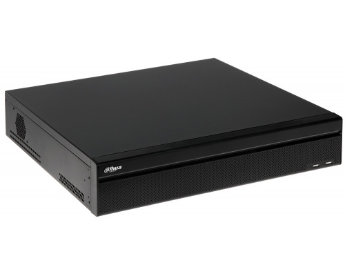 Видеорегистратор Dahua NVR, каналов: 32, H.265/H.264/MJPEG/MPEG4, 8x HDD, звук Да, порты: 2х HDMI, 4x USB, 1х VGA, память: 64 ТБ, питание: AC220V