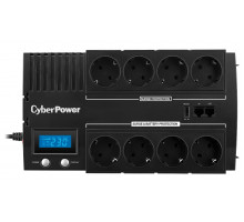 ИБП CyberPower BRICS LCD, 1000ВА, линейно-интерактивный, напольный, 166х288х118 (ШхГхВ), 220V,  однофазный, (BR1000ELCD)