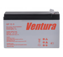 Аккумулятор для ИБП Ventura GP, 94х151х65 мм (ВхШхГ),  Необслуживаемый свинцово-кислотный,  12V/9 Ач, цвет: серый, (GP 12-9)