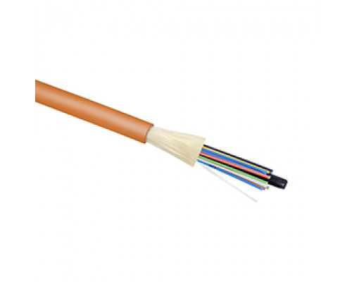 Оптоволоконный кабель 50/125 OM2 многомодовый Cabeus TB-A-5-24T-D-K-LSZH-IN-25