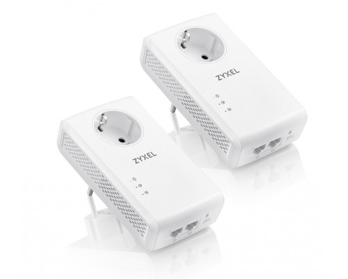 Адаптер ZyXEL, портов: 2, RJ45, комплект из 2шт, (PLA5456-EU0201F)