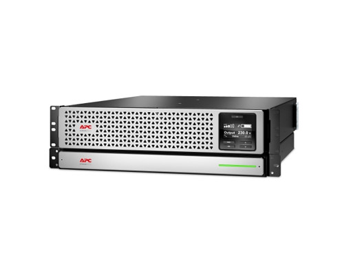 (Архив)ИБП APC Smart-UPS SRT, 2200ВА, встроенный байпас, онлайн, в стойку, 432х611х85 (ШхГхВ), 230V, 3U,  однофазный, Ethernet, (SRTL2200RMXLI)
