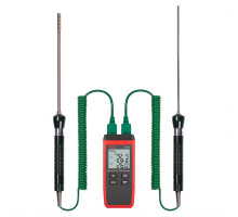 Термометр RGK, (CT-12+TR-10A+TR-10W), с дисплеем, питание: батарейки, корпус: пластик, зонд температуры + погружной зонд, (779845)