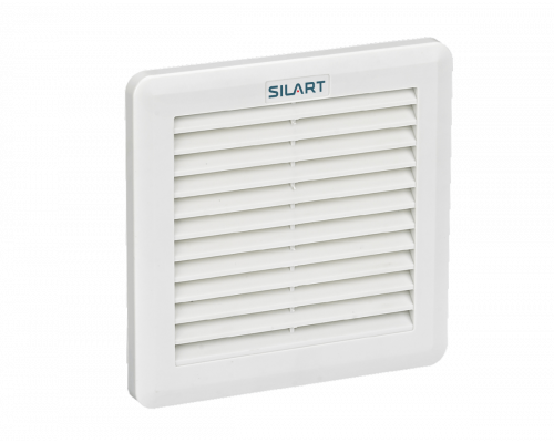 Вентиляторный фильтр SILART NLF, 204х204х32 мм (ВхШхГ), IP54, для вентиляторного модуля, цвет: белый