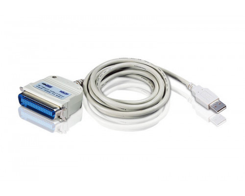 Переходник Aten, портов: 1, USB (Type A), 0.9 м, на разъем C-36, (UC1284B-AT)