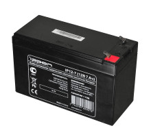 Аккумулятор для ИБП IPPON, 94,5х151х64,5 мм (ВхШхГ),  Необслуживаемый свинцово-кислотный,  12V/7 Ач, цвет: чёрный, (669056)